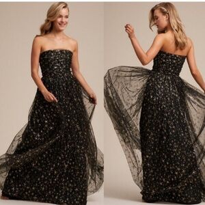 BHLDN | Dresses | Bhldn Sleeveless Squareneck Taffeta Aline Mini Dress |  Poshmark